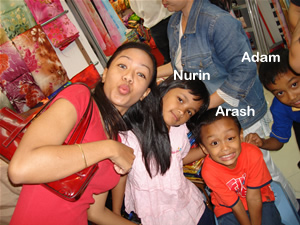 diyana arash nurin adam at TAR road