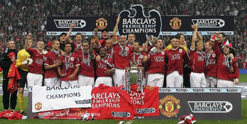 manchester united premier league champion 2006/2007