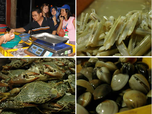 pepahat crab clam at bagan lalang