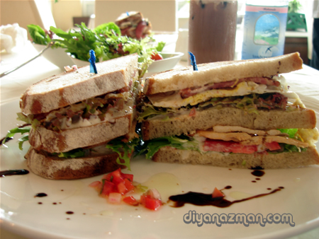 Sandwich The Loaf bakery Tun Dr Mahathir Langkawi delicious food