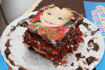 Baby's 1st birthday cake