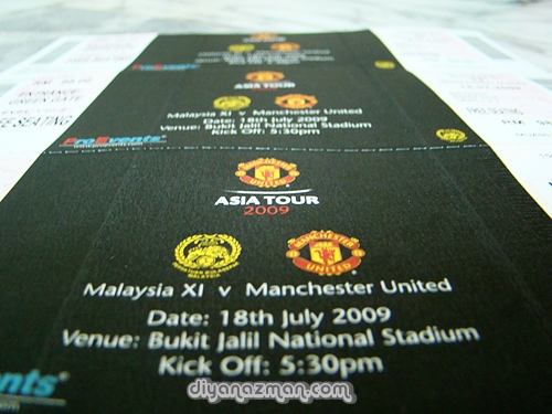 Manchester United Tickets Asian Tour