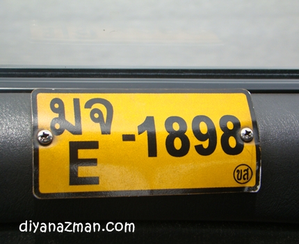 taxi number in Bangkok