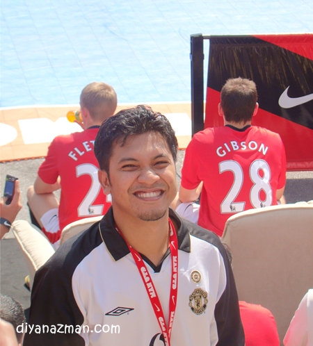 azman with fletcher and nani