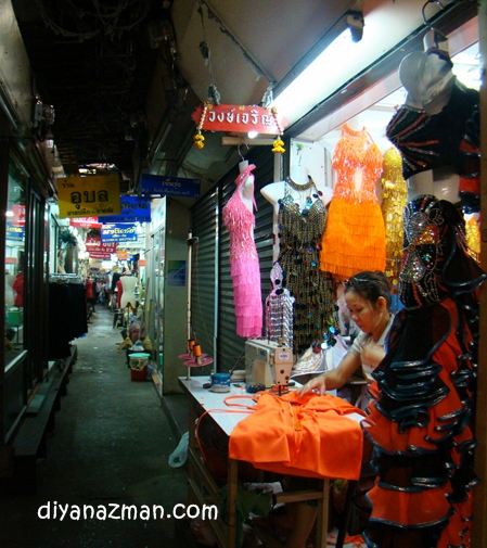 tailor at work in Bangkok