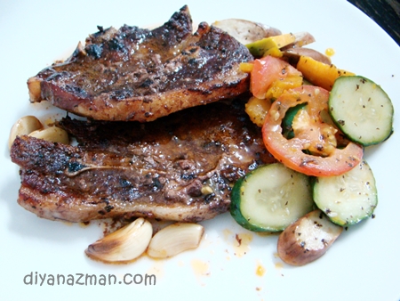 roasted lamb chop