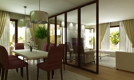 artist impression living room