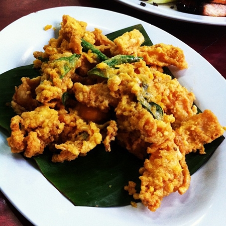 salted egg calamari