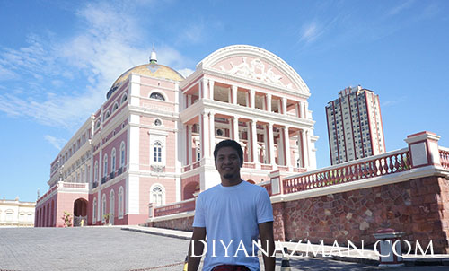 manaus amazon theater, opera house, brazil