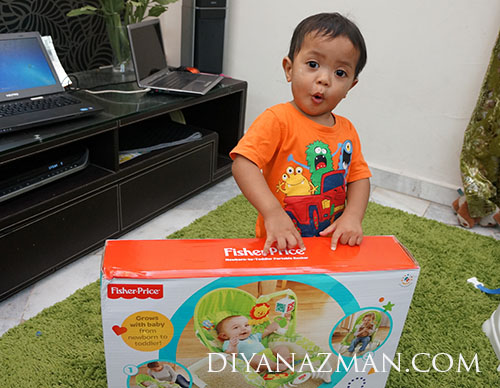 rafa dan fisher price portable rocker