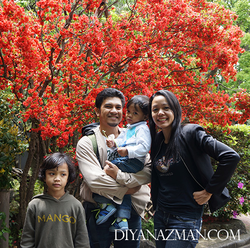 Family picture at Ueno Park