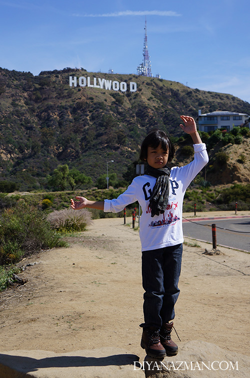 mikael in hollywood sign