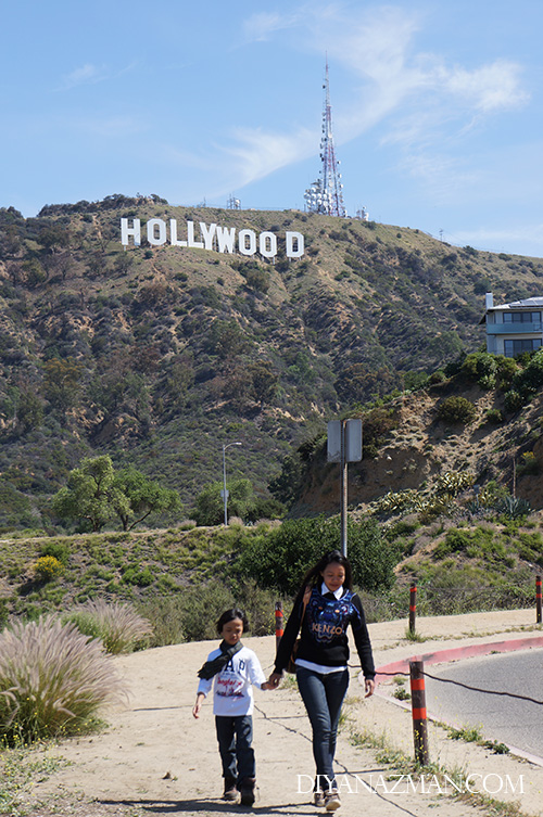 the hollywood sign in LA