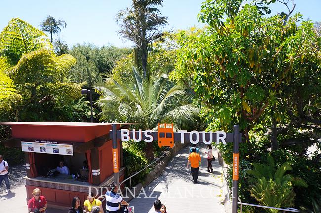bus tour at san diego zoo