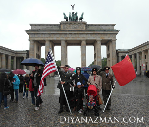 Brandenburg Gate in Berlin Germany